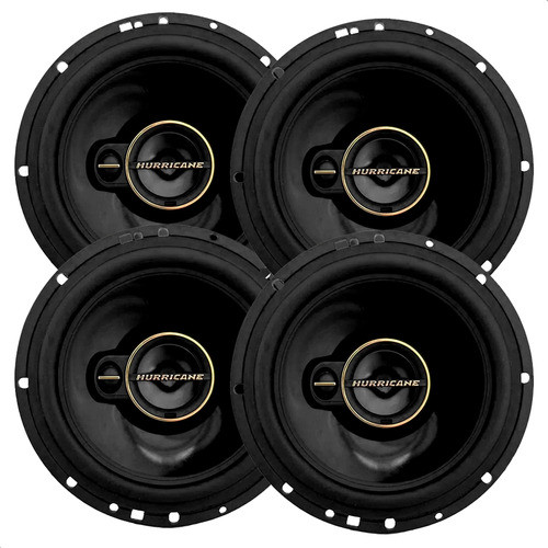 4 Auto Falantes 240w Aurum 6 Polegadas Hurricane Automotivo 0