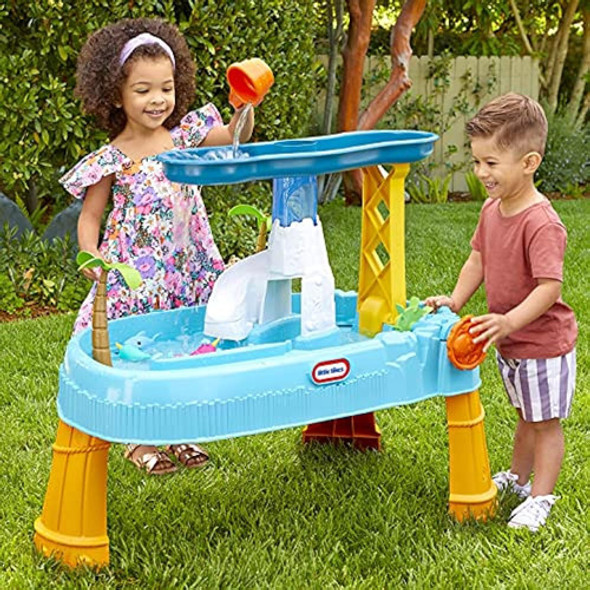 Juego De Mesa De Juegos Acuáticos Little Tikes Waterfall Isl 1