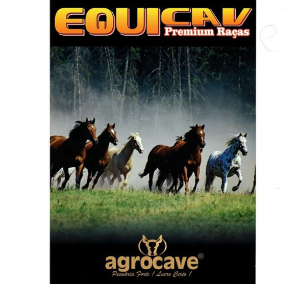 Equicav Premium Raças 1 Kg Ganho De Massa Muscular Agrocave. 1
