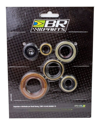 Retentor De Motor Kit Br Parts Yzf 250 01/13 + Wrf 250 01/09 0