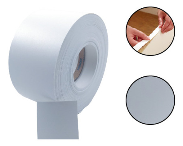 Kit 28mts Fita De Borda Pvc Branco Tx Branca Tx 100mm Proade 0