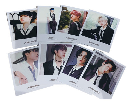 Set De Fotos Polaroids De Ateez × 8 Kpop Fotos 0