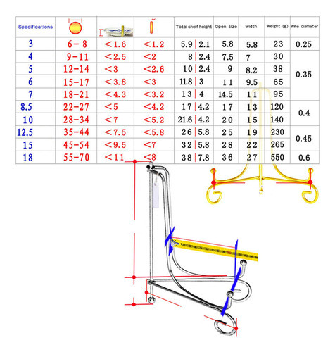 Suportes De Exibição De Pratos, Suporte 4 Polegadas Preto 1