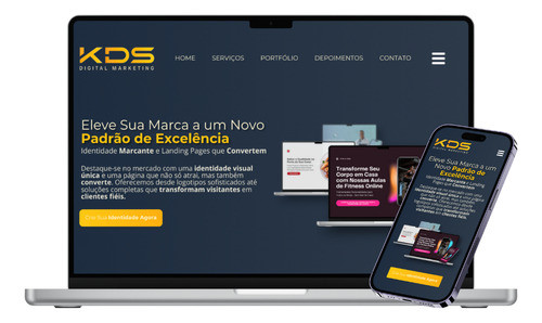 Landing Page Profissional Responsiva + Seo Otimizado 0
