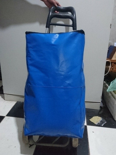 Bolso Para Carrito De Compra Símil Lona 0