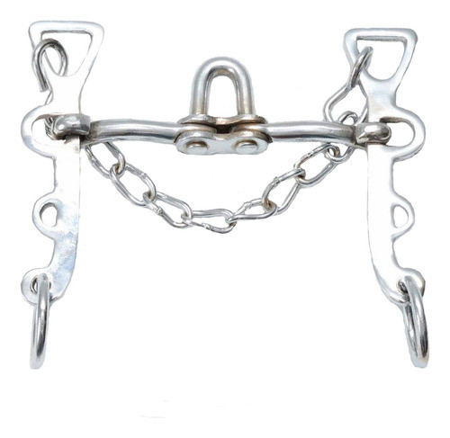 Freno Para Caballo Cromado Puente Pata 7 Bis Crespo 0