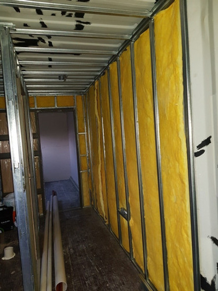 Revestimiento De Containers Placas Antihumedad Knauf 1