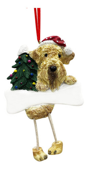 Airedale Terrier - Adorno De Navidad Con Diseo De Patas CoLG 0