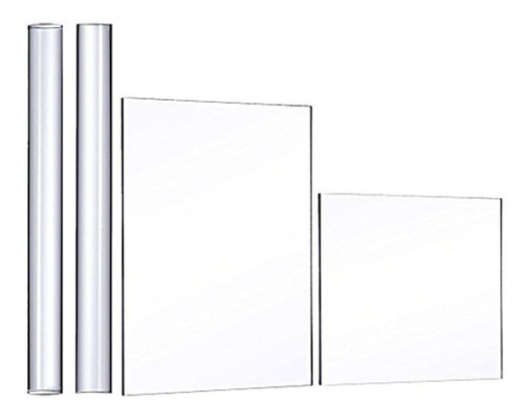 Honbay 2pcs Solido Y Hueco Hoja De Acrilico Rodillos De Ar 0