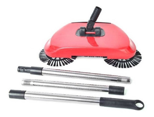 Barredora Manual Escoba  3 En 1 + Set De 4 Cepillos De Uñas 0