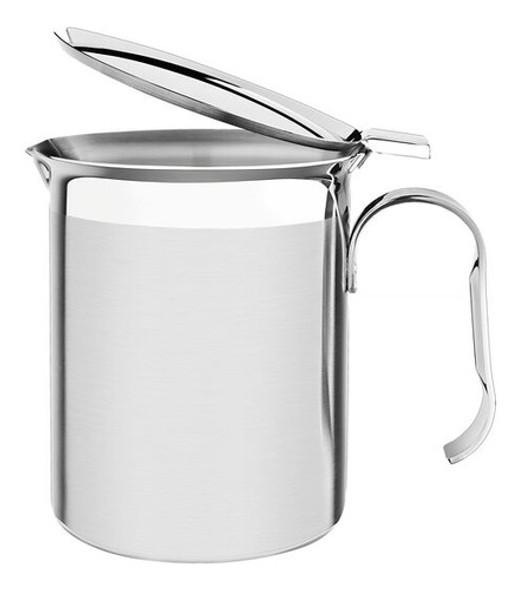 Bule Café E Leite Tramontina Em Aço Inox 8 Cm 550 Ml 1
