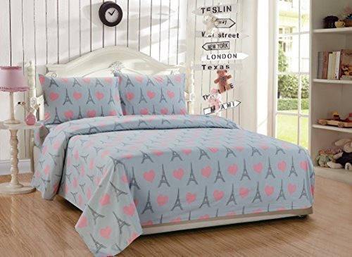 Ropa De Cama Elegante Adolescentes / Niñas 7pc Juego De Edr 1