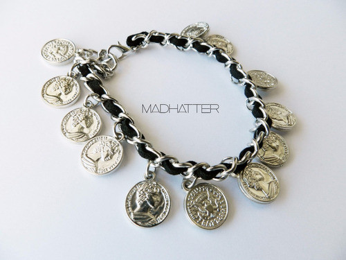 Pulsera Medalla Medallas Monedas Hindu Boho Chic 0