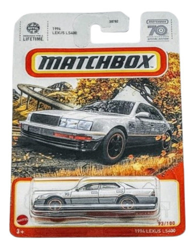 Miniatura Matchbox Lexus Ls400 1994 93/100 70 Anos Especial 0
