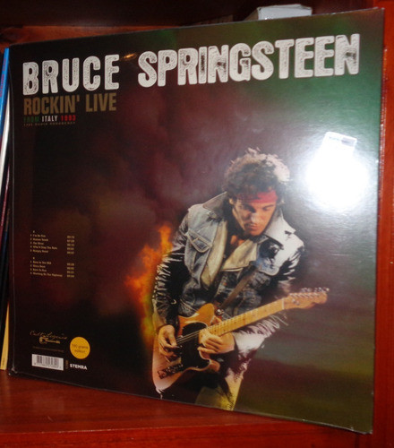 Bruce Springsteen - Rockin' Live From Italy - Vinilo Cerrado 1