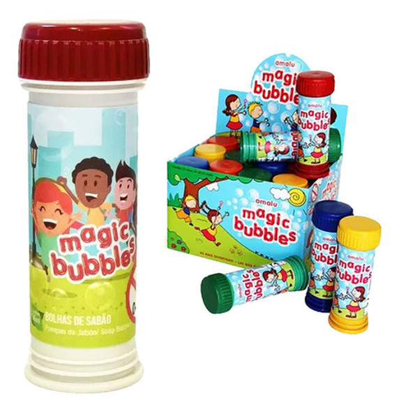 Kit 12 Bolhas De Sabão Lembrancinha Festa Brinquedo Bolinhas 0