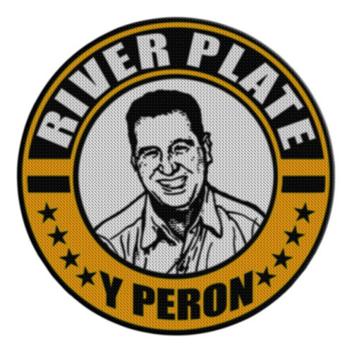 Parche Termoadhesivo Peron Y River Plate Junin 0