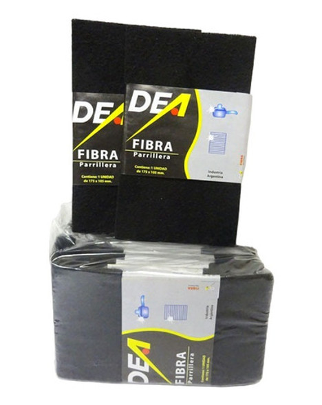 Fibra Negra Parrillera Dea X 12u 0