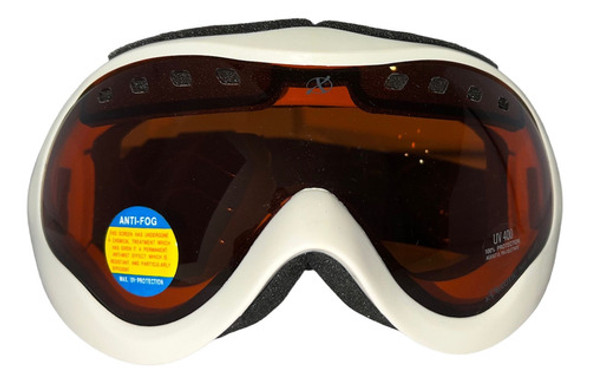 Antiparras Blanco Rojo Nieve Snowboard Ski - Jeans710 1