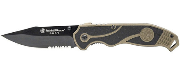 Cuchillo Navaja Plegable Smith & Wesson Swat Ii De 8.5  Edc 0