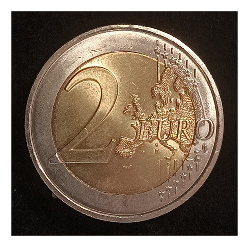 Portugal 2 Euros 2015 Sin Circular Km 850 Cruz Roja 1