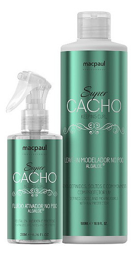 Kit Macpaul Finalização De Cachos No Poo Super Cacho 0