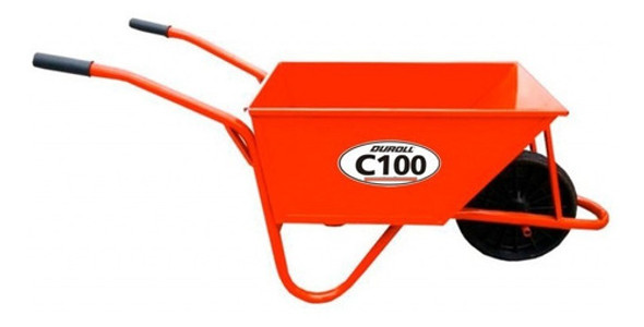 Carretilla De Chapa Reforzada Capacidad 100 Lts Dimar H & M 0