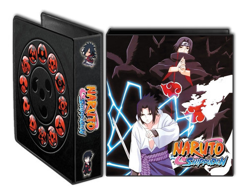 Carpeta Escolar N°3 + 6 Separadores - Naruto M04  Anime 0