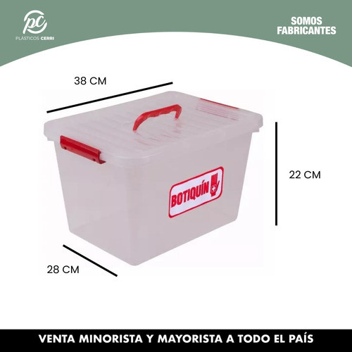 Botiquín Grande - Caja De Primeros Auxilios 1