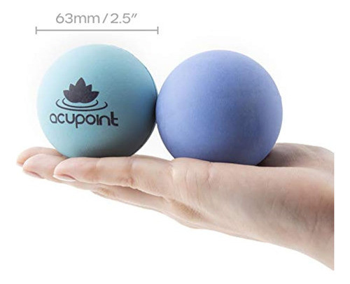 Acupoint Juego De Dos Bolas De Terapia Física Ideal Para Yog 1