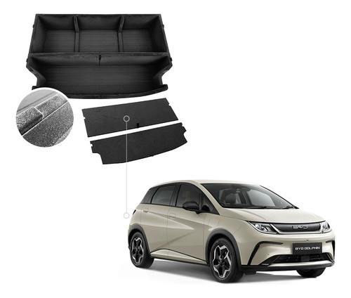 Maletero Organizador Doble Fondo Para Byd New E2 0