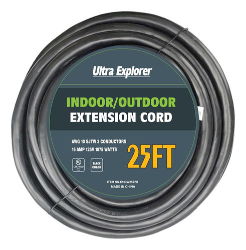 Cable De Extensión Para Exteriores Iluminado Ultra Explorer 0