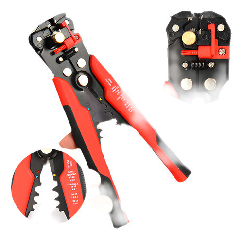 3 En 1 Cable Wire Stripper Herramienta Arrugador Automático 0