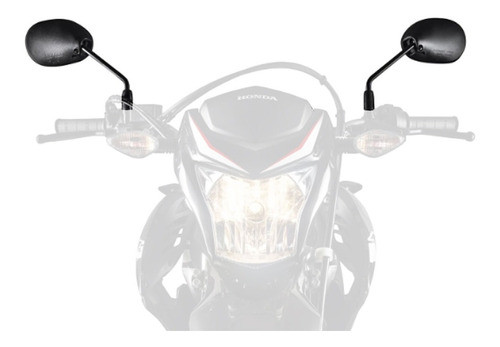 Retrovisor Moto Modelo Original Honda Nxr Bros Par 0