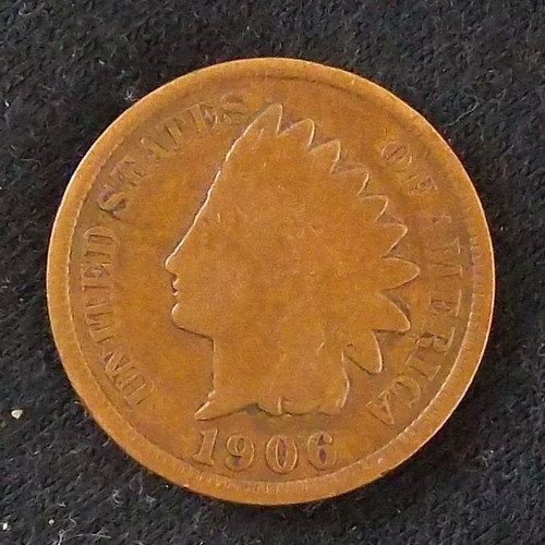 Estados Unidos 1 Cent 1906 Bueno Km 90a 0