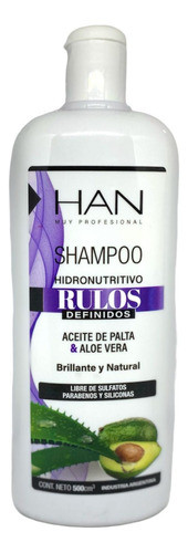 Kit Rulos Definidos Shampoo Han+gel Aurill+ Crema Peinar Han 1