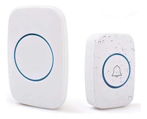 Timbre Inalámbrico, Kit De Timbre Impermeable, Rango De De A 0