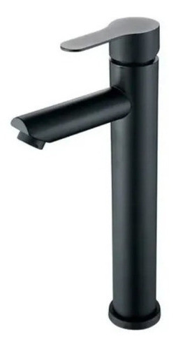 Griferia De Baño Monocomando Lavatorio Negro Mate 31 Cm 0