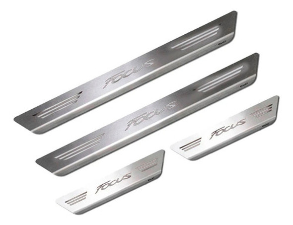 Soleiras De Aço Inox Escovado Ford Focus 0
