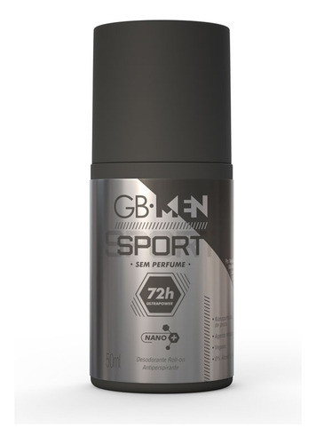 Desodorante Roll-on Sport Sem Perfume 50ml 0