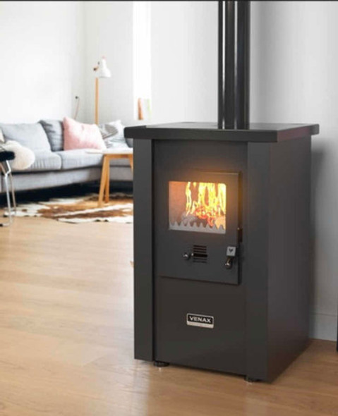 Estufa A Leña Alto Rendimiento Doble Combustión Venax 0