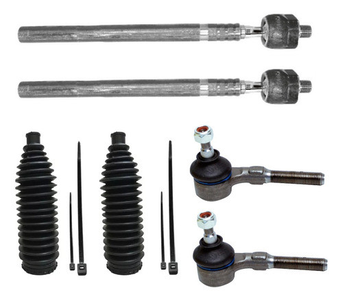 Kit Barra Axial Coifa Terminal Peugeot 206 207 Mecânica Par 0