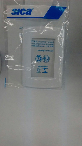 Tapa Sica Blanco Puro 3 Modulos Sc 0