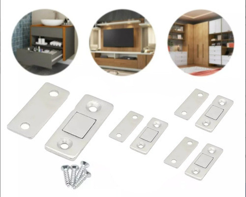 Chapinhas Magnética Imãs Manter Porta Gaveta Armário Fechada 0