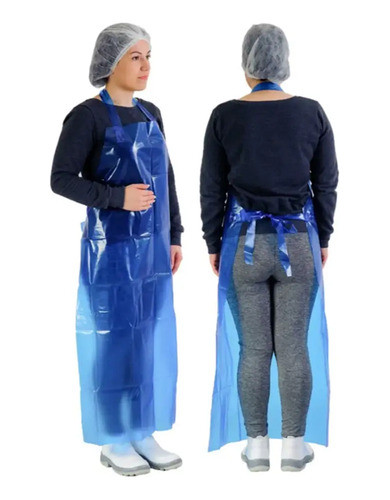 Delantal Azul Pvc 100x135x0,20 - Mundo Trabajo 0