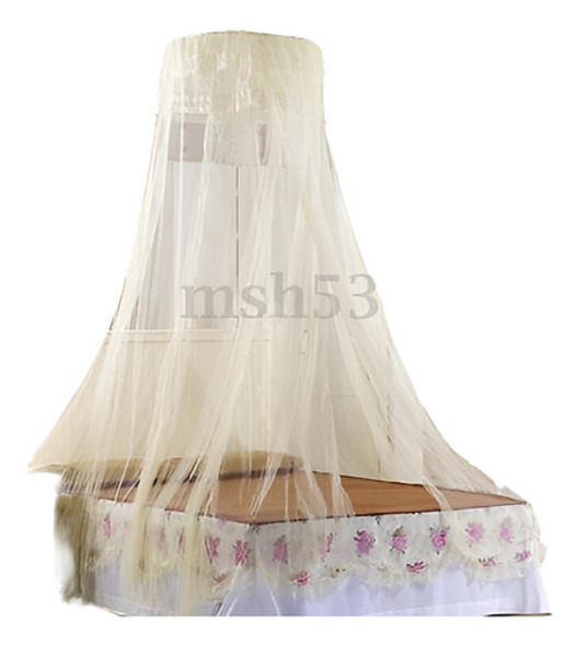 Mosquiteros De Cama De Encaje Amarillo Malla Pabellón Prince 1