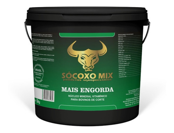 Suplemento Para Engordar Bezerros Vacas Bois 5kg+brinde 0