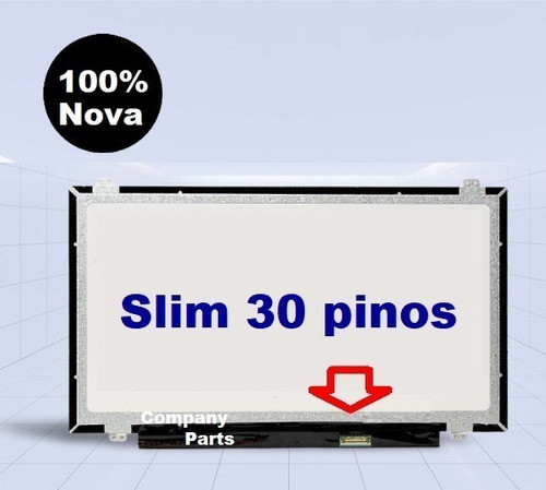 Tela 14.0 Led Slim 30 Pinos Para Sony Vjfe42f11x N140bge-eb3 1