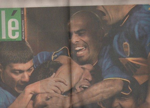 Diario ** Ole ** Boca Campeon Del Mundo 2000 0