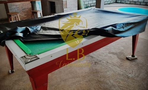 Capa Mesa De Sinuca Bilhar Impermeável 2.30x1.35 1